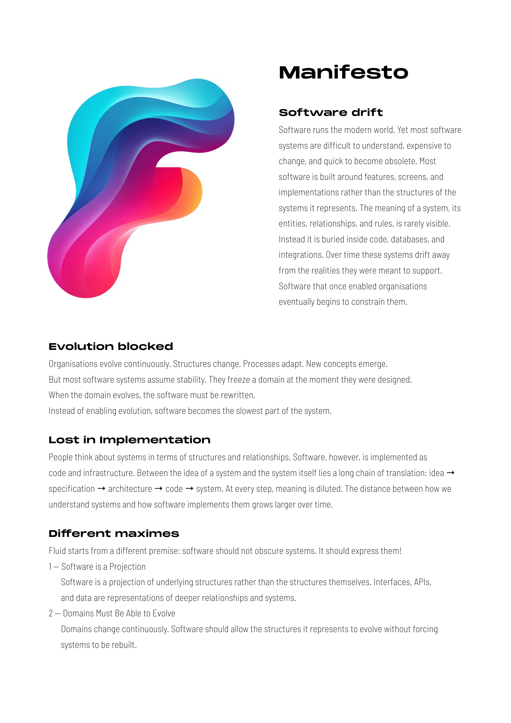 Fluid Manifesto — Page 1